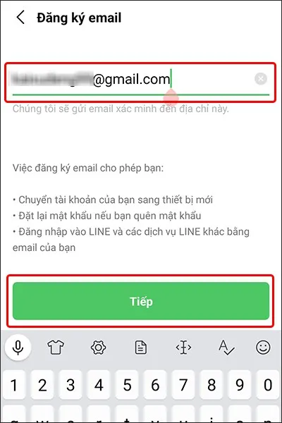 Hướng dẫn cập nhật địa chỉ Email trong ứng dụng LINE một cách nhanh chóng