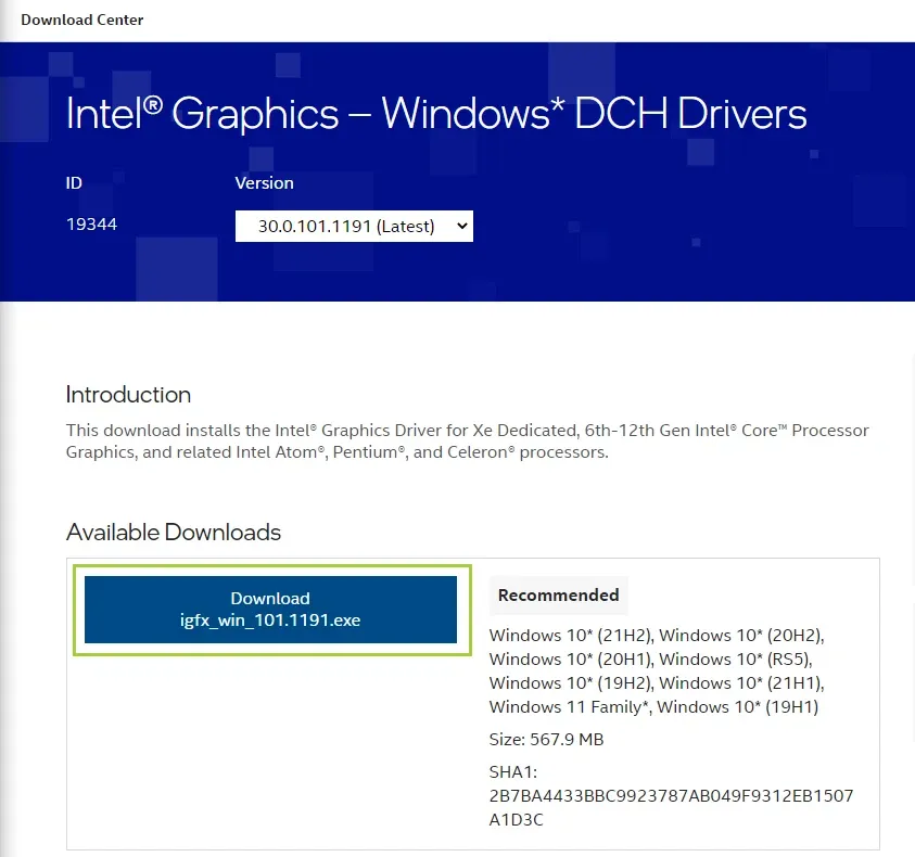 Hướng dẫn cập nhật driver card màn hình Intel Graphics đơn giản, dễ hiểu