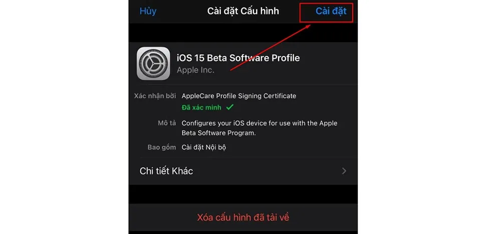 Hướng dẫn cập nhật iOS 15 beta cho iPhone