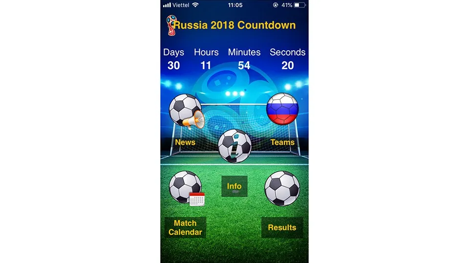 [Hướng dẫn] Cập nhật nhanh lịch thi đấu, kết quả, tỉ số… World Cup 2018 trên smartphone