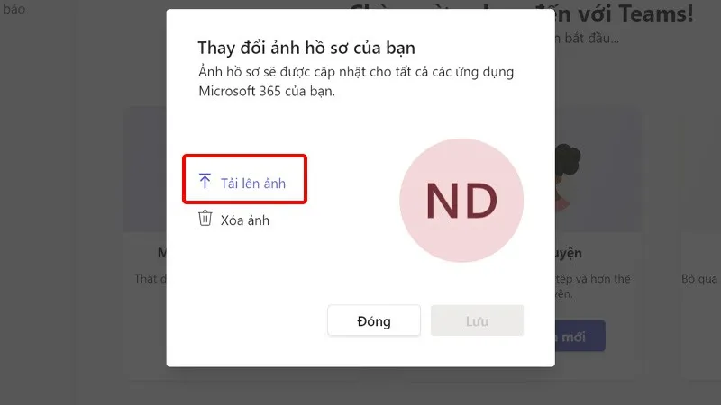 Hướng dẫn cập nhật, thay đổi ảnh đại diện Microsoft Teams một cách nhanh chóng