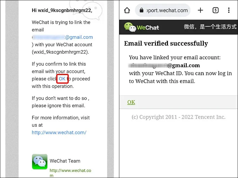 Hướng dẫn cập nhật, thay đổi Email trên Wechat cực dễ