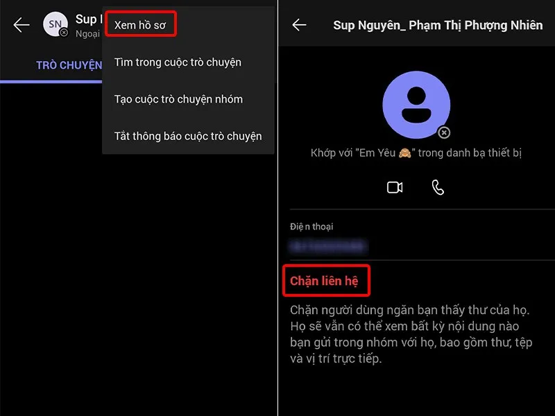 Hướng dẫn chặn, bỏ chặn liên hệ Microsoft Teams trên điện thoại, máy tính