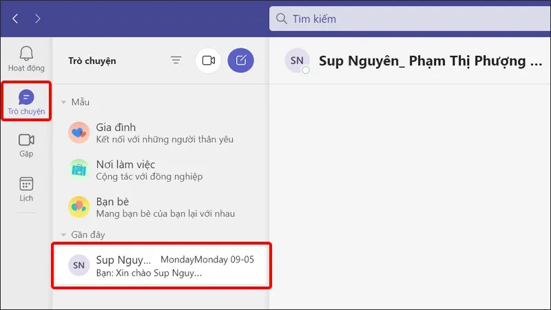 Hướng dẫn chặn, bỏ chặn liên hệ Microsoft Teams trên điện thoại, máy tính