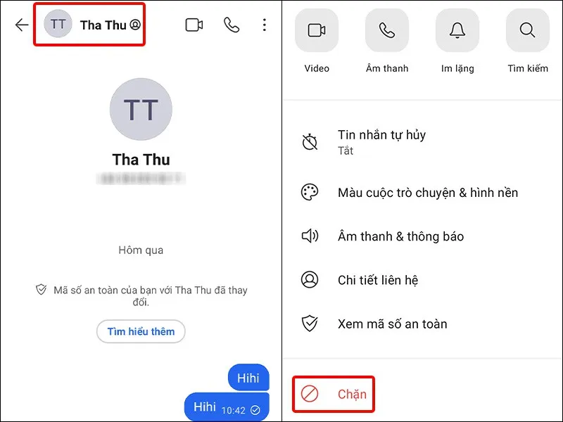 Hướng dẫn chặn, bỏ chặn liên hệ Signal một cách đơn giản