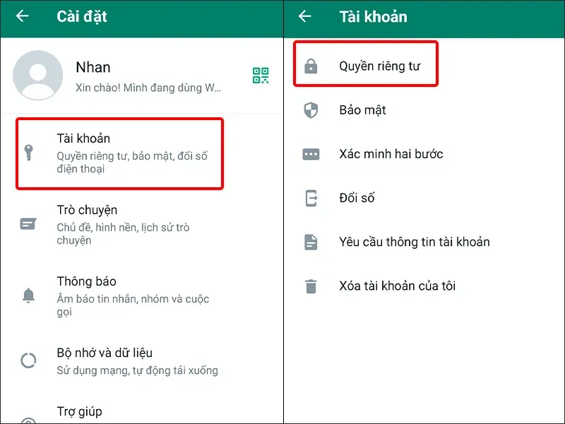 Hướng dẫn chặn, bỏ chặn liên hệ WhatsApp một cách đơn giản