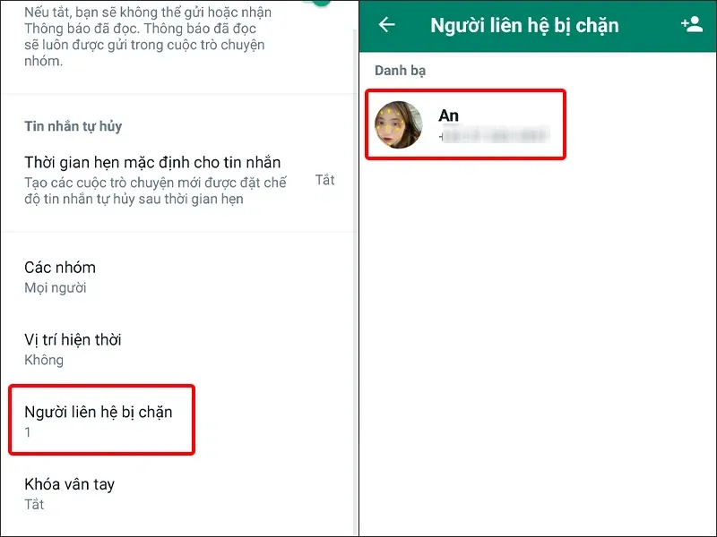 Hướng dẫn chặn, bỏ chặn liên hệ WhatsApp một cách đơn giản