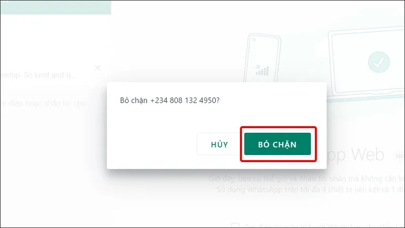 Hướng dẫn chặn, bỏ chặn liên hệ WhatsApp một cách đơn giản