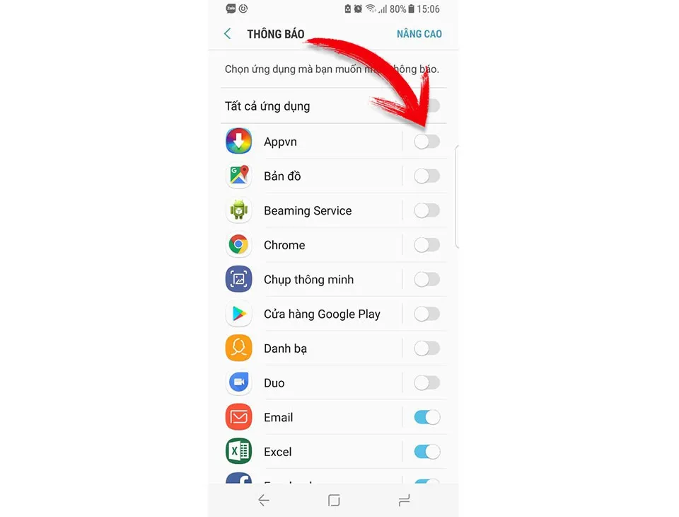 Hướng dẫn chặn các thông báo không mong muốn trên Galaxy S8