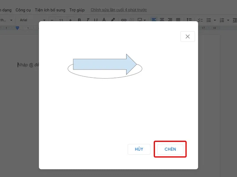 Hướng dẫn chèn Google Drawing vào Google Docs đơn giản và nhanh chóng