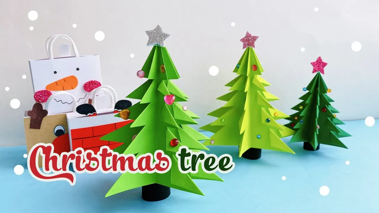 Hướng dẫn chi tiết 10 cách làm cây thông Noel từ các vật liệu đơn giản tại nhà cho mùa Giáng sinh