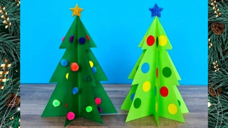 Hướng dẫn chi tiết 10 cách làm cây thông Noel từ các vật liệu đơn giản tại nhà cho mùa Giáng sinh