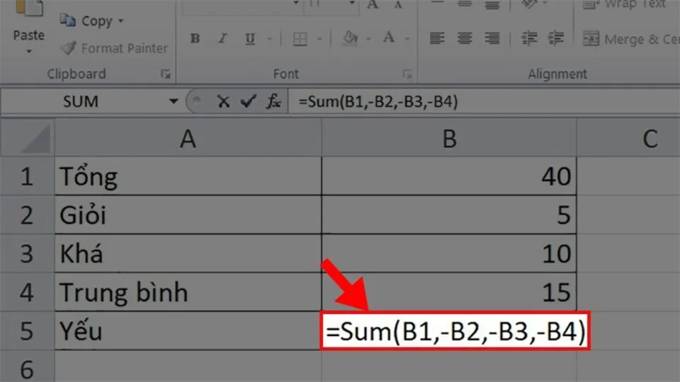 Hướng dẫn chi tiết các cách sử dụng phép trừ trong Excel và có ví dụ minh họa