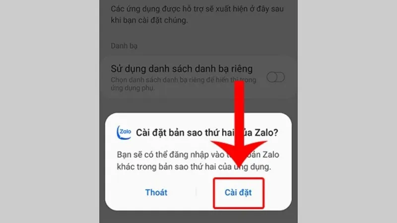 Hướng dẫn chi tiết cách cài đặt 2 Zalo trên điện thoại Samsung nhanh chóng, đơn giản