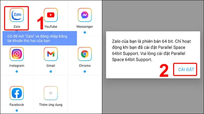 Hướng dẫn chi tiết cách cài đặt 2 Zalo trên điện thoại Samsung nhanh chóng, đơn giản