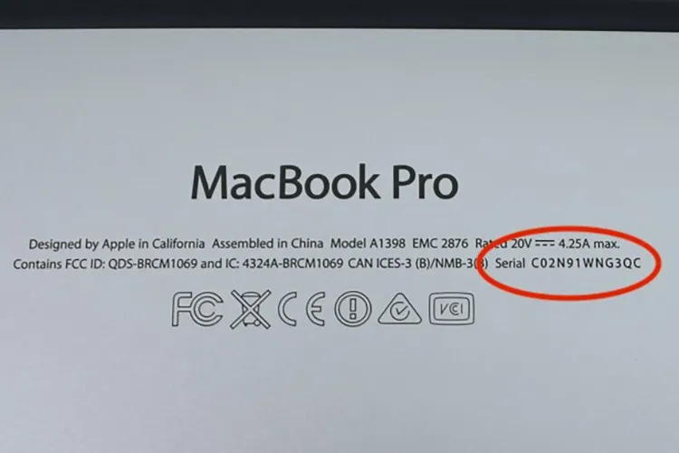 Hướng dẫn chi tiết cách check serial MacBook chính xác, đơn giản, ai cũng có thể thực hiện