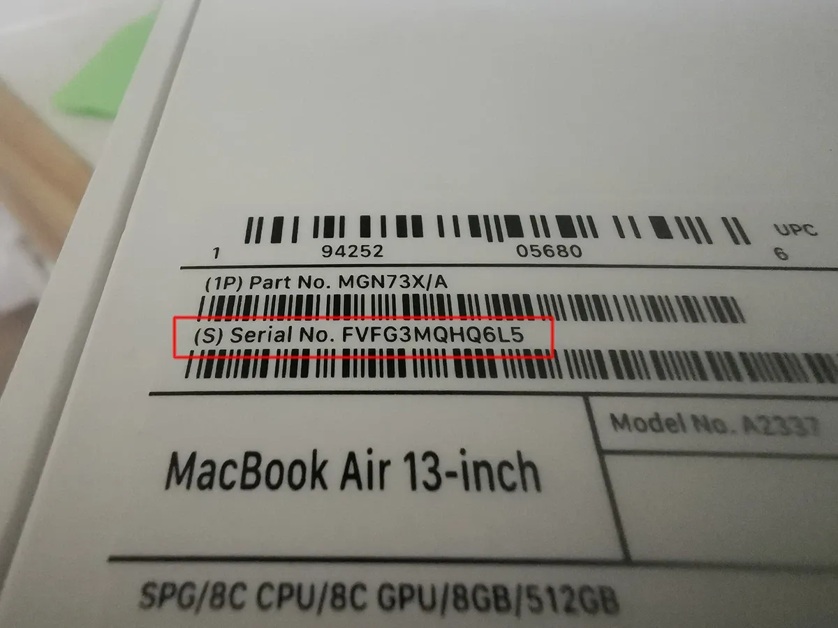 Hướng dẫn chi tiết cách check serial MacBook chính xác, đơn giản, ai cũng có thể thực hiện