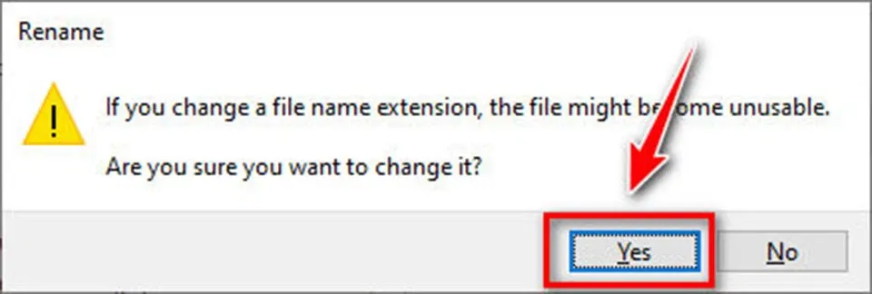 Hướng dẫn chi tiết cách đổi đuôi file nhanh chóng và đơn giản trên Windows 10