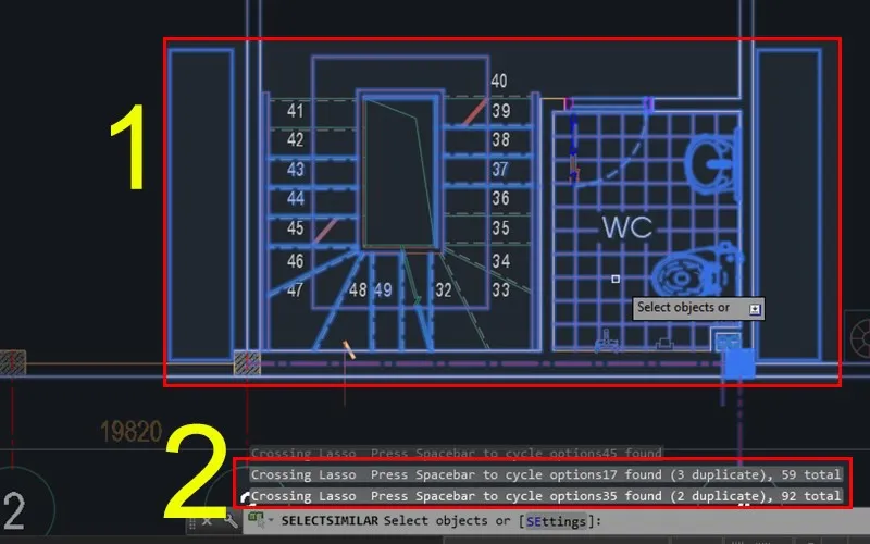 Hướng dẫn chi tiết cách dùng lệnh BCOUNT trong AutoCAD