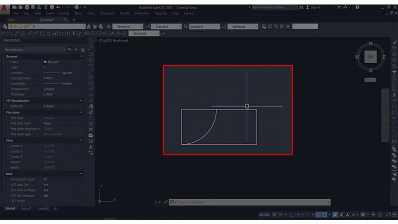 Hướng dẫn chi tiết cách dùng lệnh vẽ cung tròn qua 3 điểm trong CAD