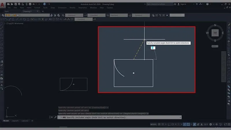 Hướng dẫn chi tiết cách dùng lệnh vẽ cung tròn qua 3 điểm trong CAD