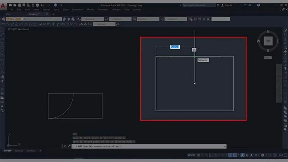 Hướng dẫn chi tiết cách dùng lệnh vẽ cung tròn qua 3 điểm trong CAD