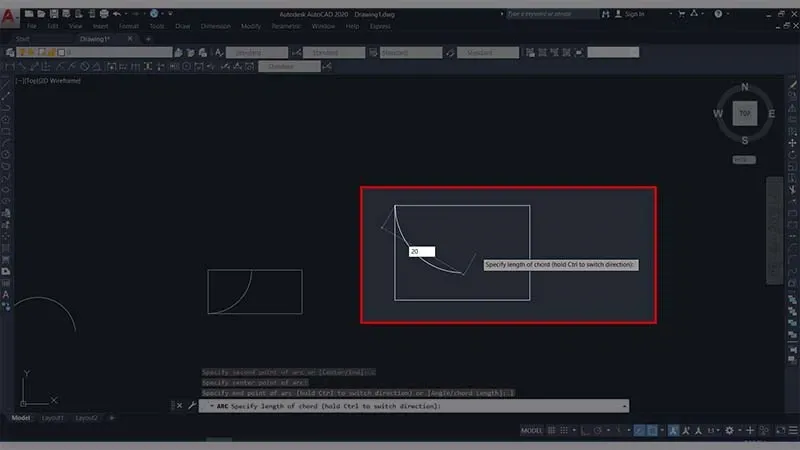 Hướng dẫn chi tiết cách dùng lệnh vẽ cung tròn qua 3 điểm trong CAD