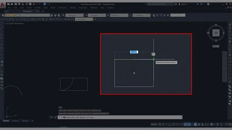 Hướng dẫn chi tiết cách dùng lệnh vẽ cung tròn qua 3 điểm trong CAD