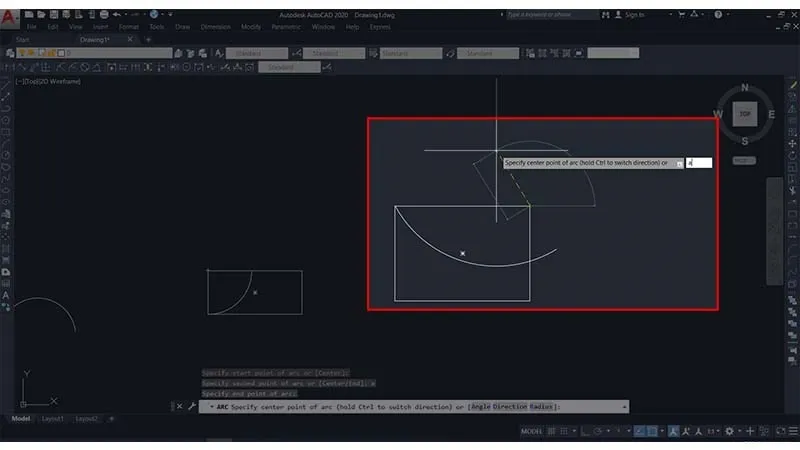 Hướng dẫn chi tiết cách dùng lệnh vẽ cung tròn qua 3 điểm trong CAD