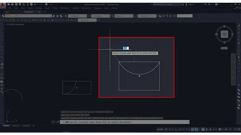 Hướng dẫn chi tiết cách dùng lệnh vẽ cung tròn qua 3 điểm trong CAD