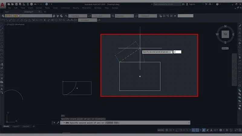 Hướng dẫn chi tiết cách dùng lệnh vẽ cung tròn qua 3 điểm trong CAD