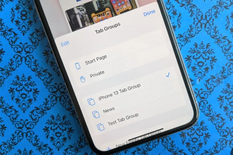 Hướng dẫn chi tiết cách sử dụng nhóm tab trong Safari trên iOS 15