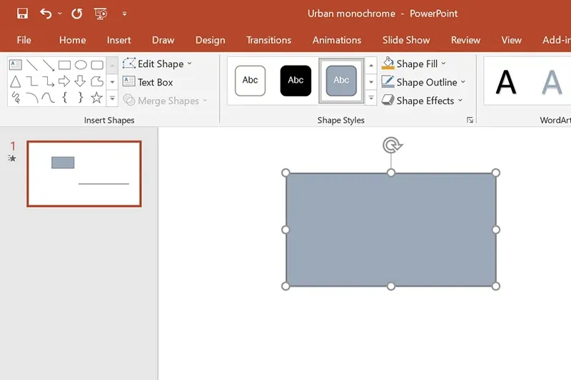 Hướng dẫn chi tiết cách sử dụng Shapes trong PowerPoint