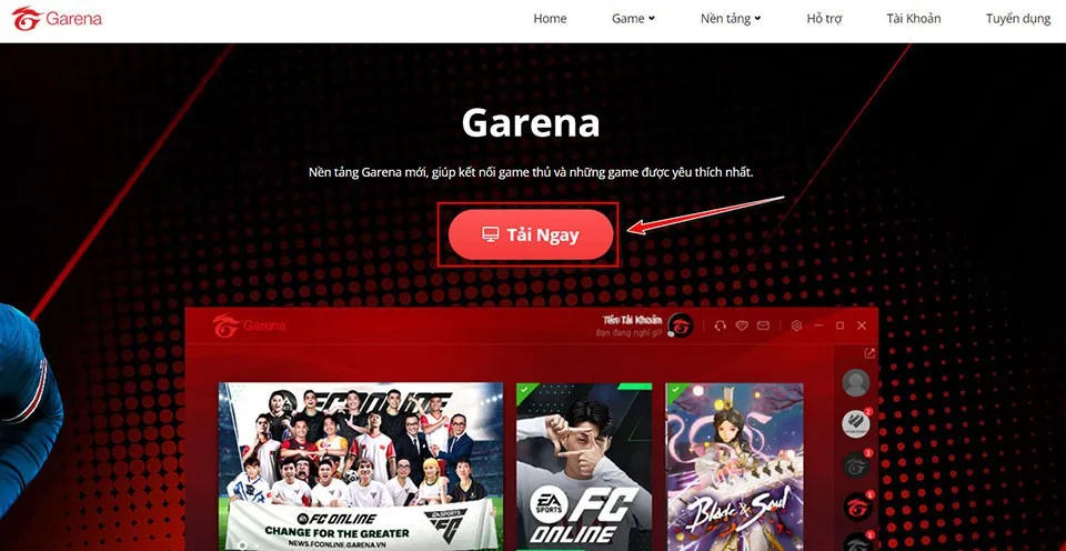 Hướng dẫn chi tiết cách tải Garena PC đơn giản dành cho người mới lần đầu sử dụng