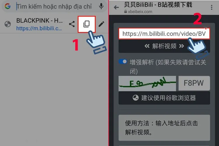 Hướng dẫn chi tiết cách tải video Bilibili về điện thoại, máy tính cực đơn giản