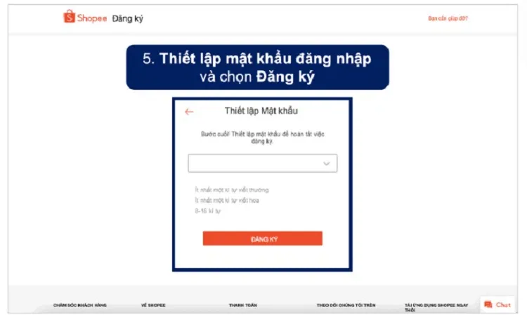 Hướng dẫn chi tiết cách tạo tài khoản bán hàng trên Shopee