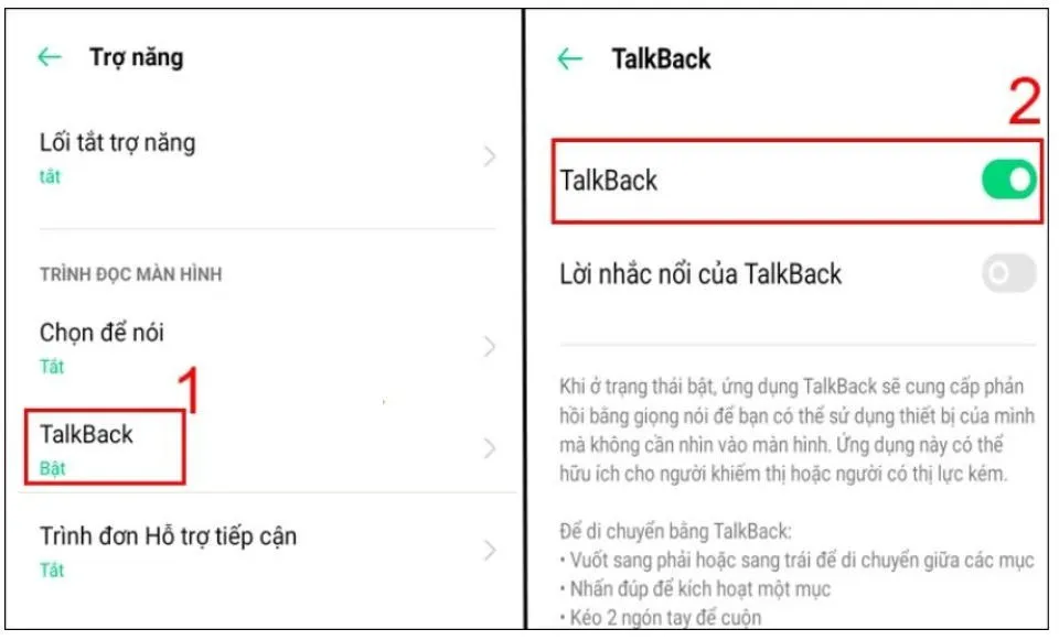 Hướng dẫn chi tiết cách tắt TalkBack OPPO nhanh và đơn giản mà ai cũng làm được