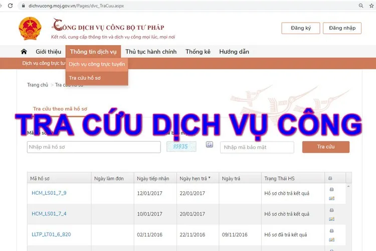 Hướng dẫn chi tiết cách tra cứu hồ sơ dịch vụ công đơn giản, nhanh chóng tại nhà