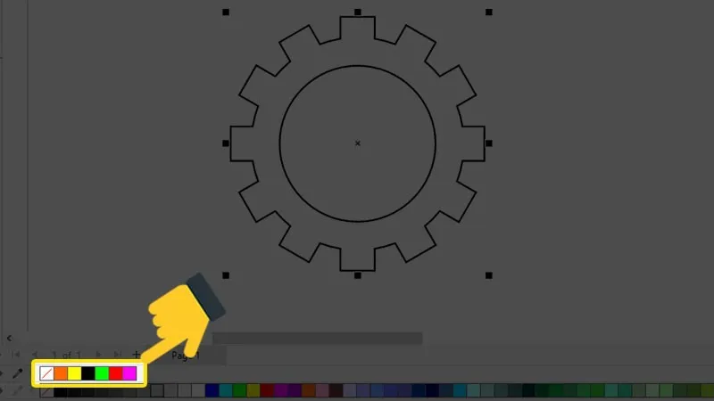 Hướng dẫn chi tiết cách vẽ bánh răng trong Corel đơn giản, dễ làm