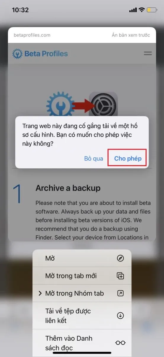 Hướng dẫn chi tiết cập nhật iOS 16 beta 1 cho iPhone