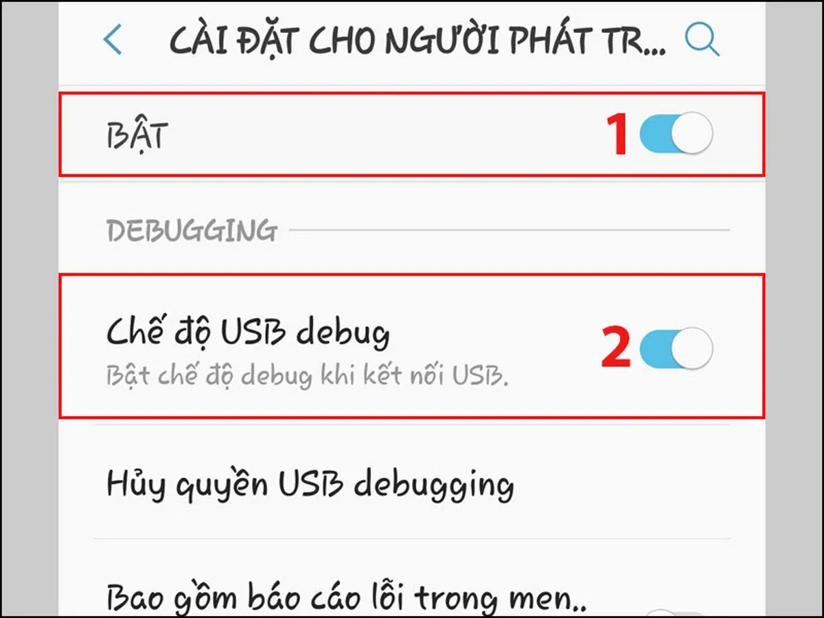 Hướng dẫn chi tiết gỡ lỗi hệ thống Android bộ kết nối USB đã ngắt kết nối đơn giản