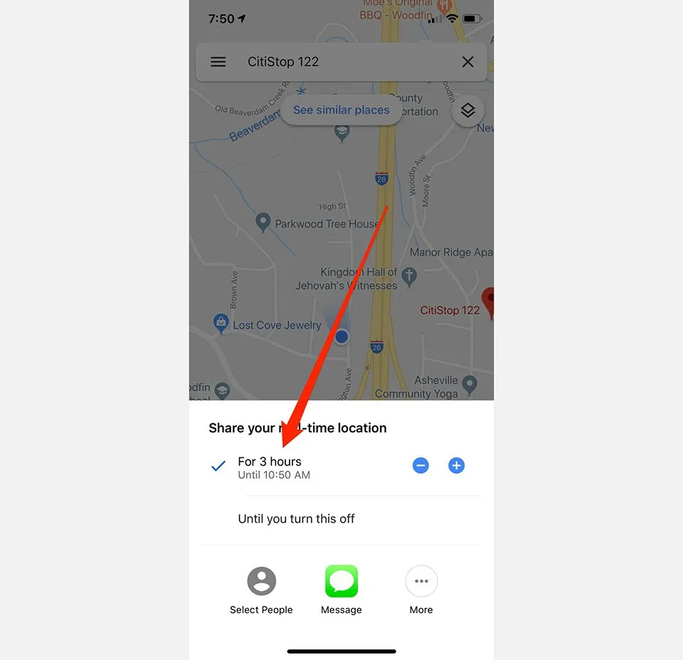 Hướng dẫn chia sẻ vị trí giữa iOS và Android trên Google Maps