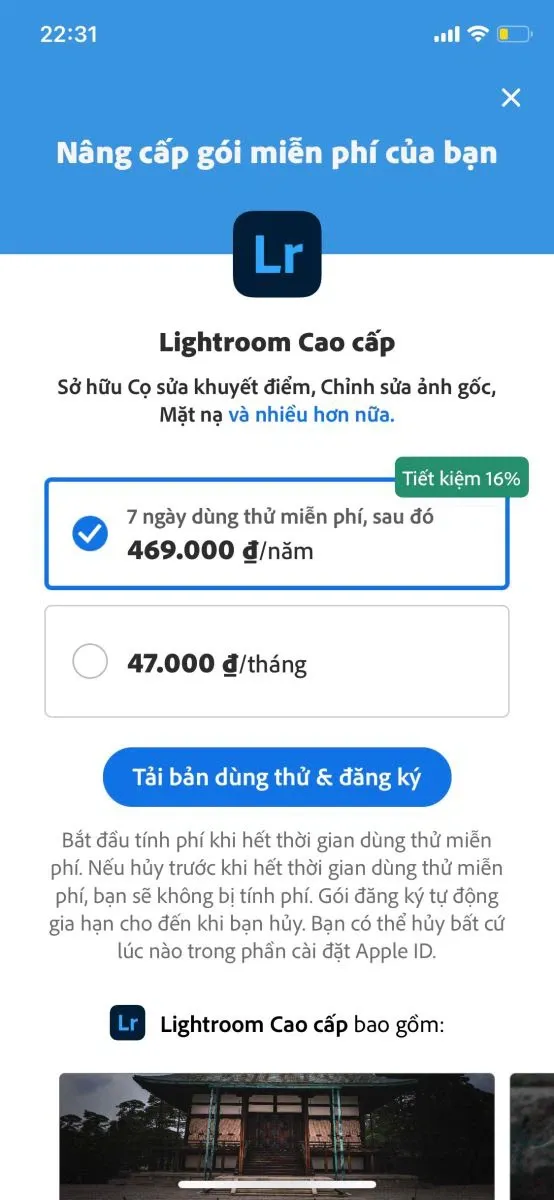 Hướng dẫn chỉnh ảnh bằng Lightroom trên iPhone chi tiết nhất