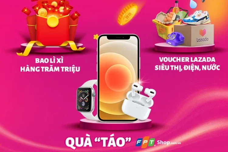 Hướng dẫn chơi Lắc Xì MoMo 2021, nhận iPhone, Apple Watch chính hãng FPT Shop