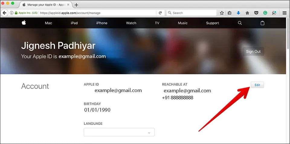 Hướng dẫn chuyển đổi Apple ID (Gmail, Yahoo) sang tên miền Apple (iCloud)