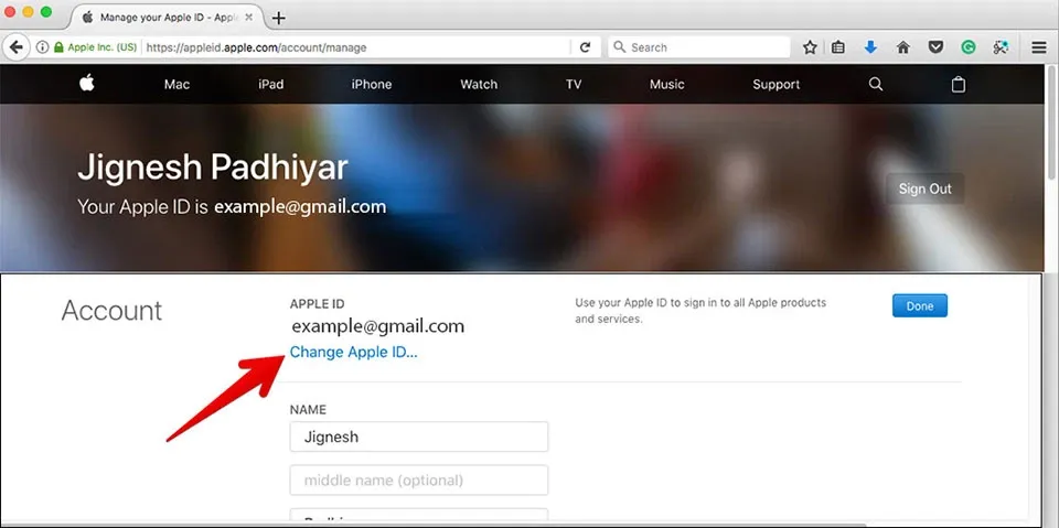 Hướng dẫn chuyển đổi Apple ID (Gmail, Yahoo) sang tên miền Apple (iCloud)