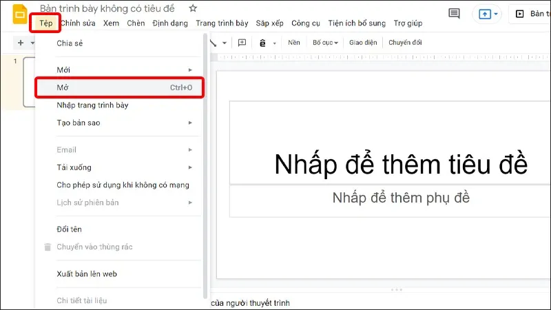 Hướng dẫn chuyển đổi file PowerPoint sang Google Slides một cách nhanh chóng