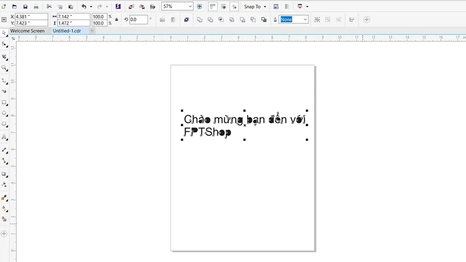 Hướng dẫn chuyển đổi text thành đối tượng Vector trong Corel