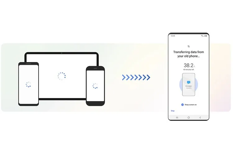 Hướng dẫn chuyển dữ liệu từ điện thoại cũ sang Samsung Galaxy bằng Smart Switch