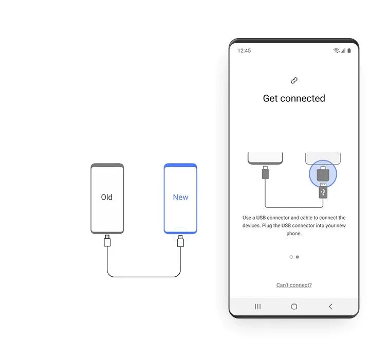 Hướng dẫn chuyển dữ liệu từ điện thoại cũ sang Samsung Galaxy bằng Smart Switch